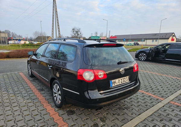 Volkswagen Passat cena 16900 przebieg: 170000, rok produkcji 2008 z Wągrowiec małe 154